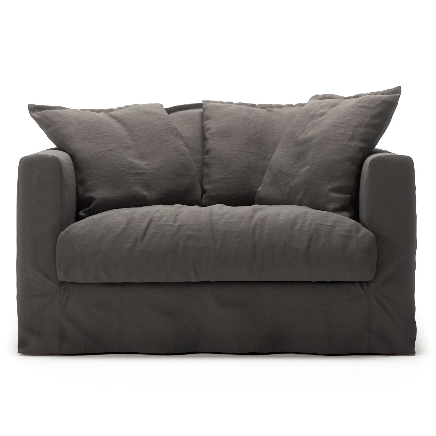 Decotique Le Grand Air Love Seat Smokey Granite - F&aring;t&ouml;ljer Linne Smokey Granite - 167155+431788+431786