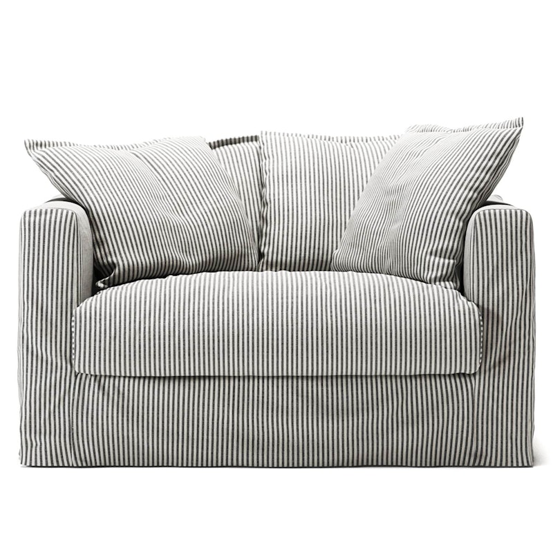 Le Grand Air Love Seat Linne, Ash Stripe