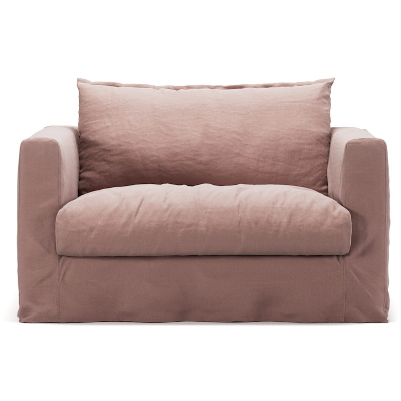 Le Grand Air Nou Love Seat Linne, Tender Blush