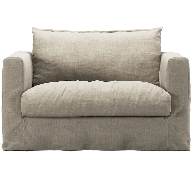 Le Grand Air Nou Love Seat Linne, Natural Blonde