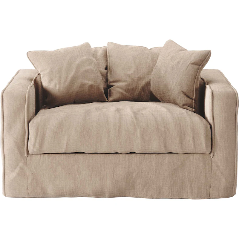 Klädsel Till Loom Love Seat Linne, Beige