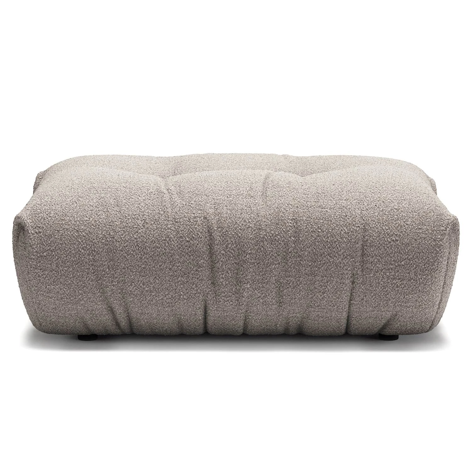 Decotique Mono Fotpall Clay Beige - Fotpallar Boucl&eacute; Clay Beige - 11103109