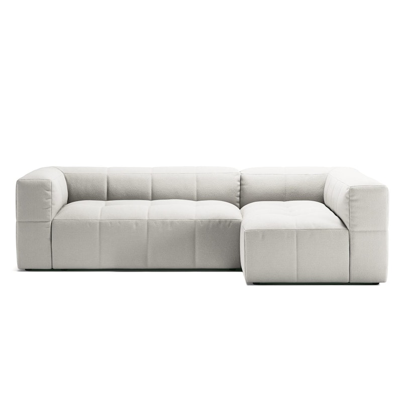 Mure 3-Sitssoffa Med Divan Höger, Steam White