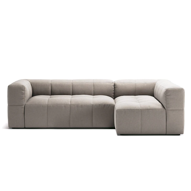 Mure 3-Sitssoffa Med Divan Höger, Sandshell Beige