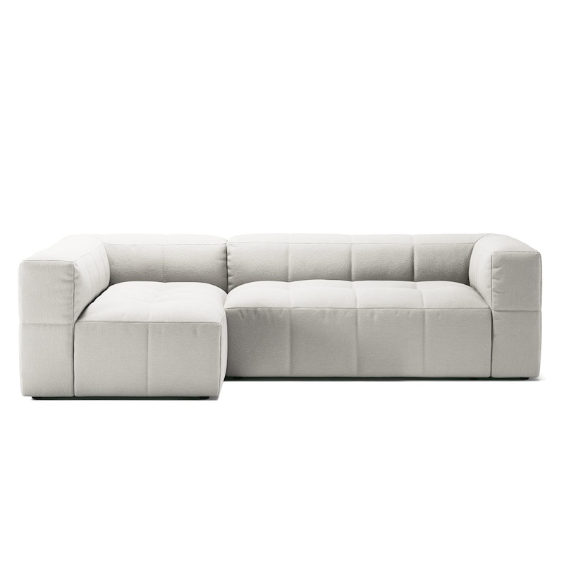 Mure 3-Sitssoffa Med Divan Vänster, Steam White