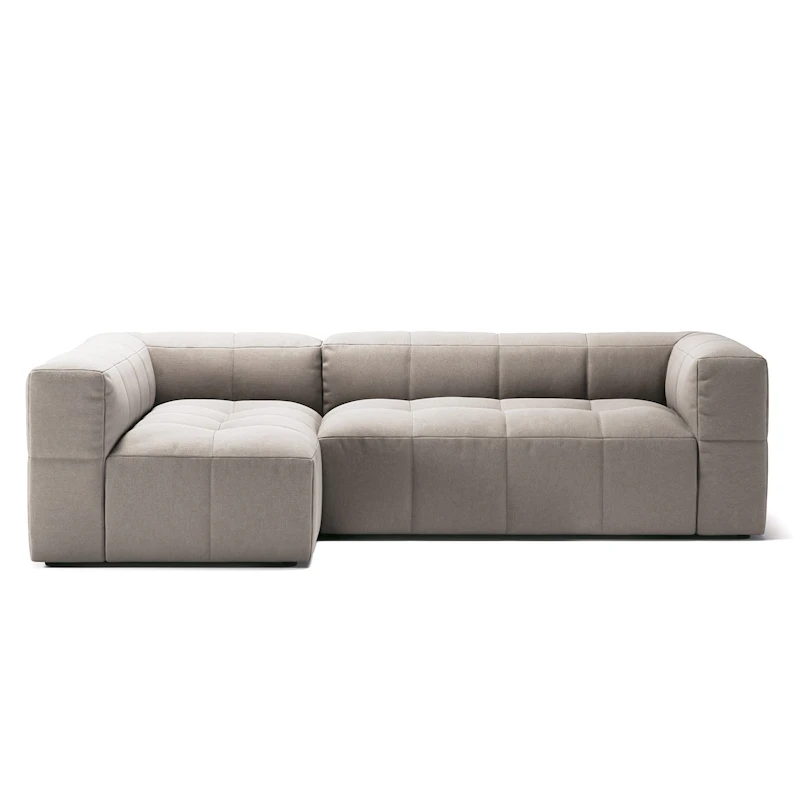 Mure 3-Sitssoffa Med Divan Vänster, Sandshell Beige