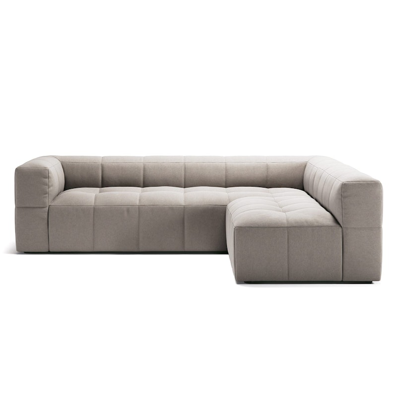 Mure 3-Sitssoffa Med Öppet Avslut Höger, Sandshell Beige
