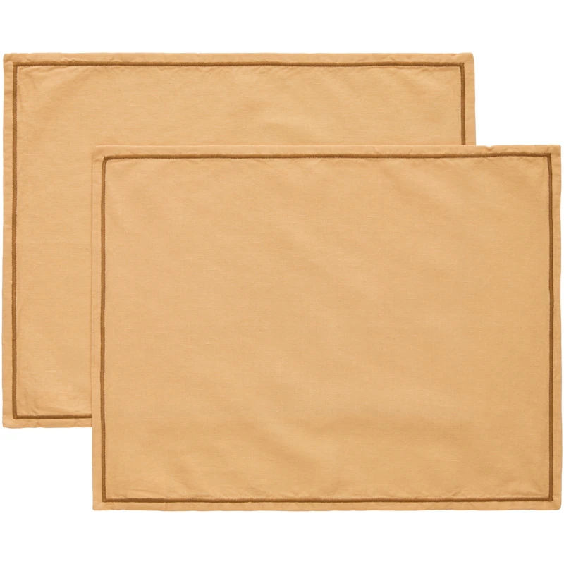 Sienna Bordstablett 2-pack 35x45 cm, Sand