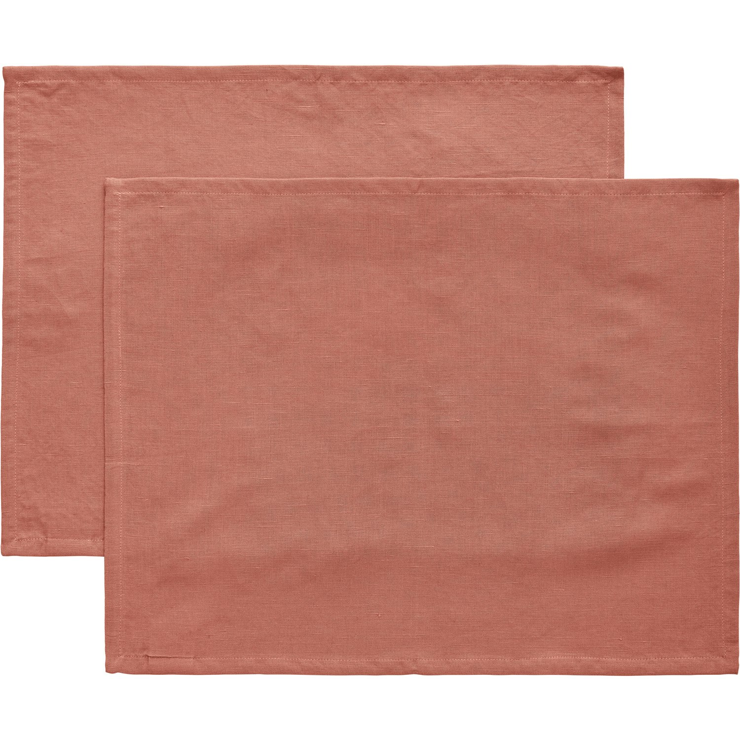 Decotique Sienna Bordstablett 35x45 Cm 2-pack Rosa - Bordstabletter & Glasunderl&auml;gg Bomull Rosa - ML-08
