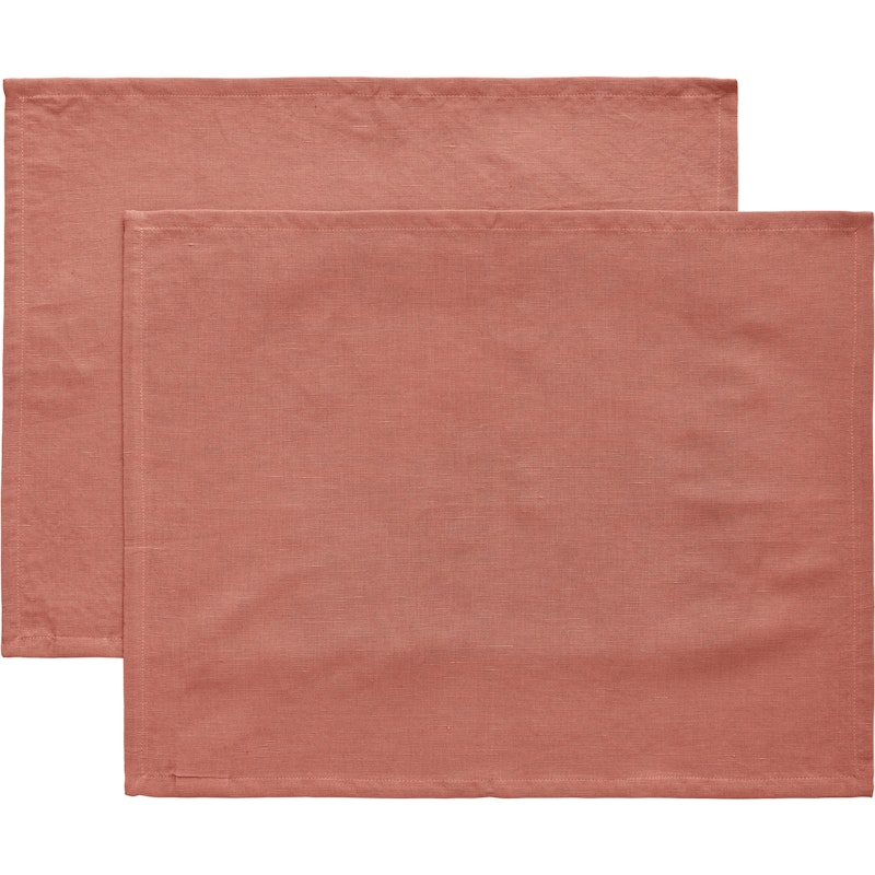 Sienna Bordstablett 35x45 cm 2-pack, Rosa