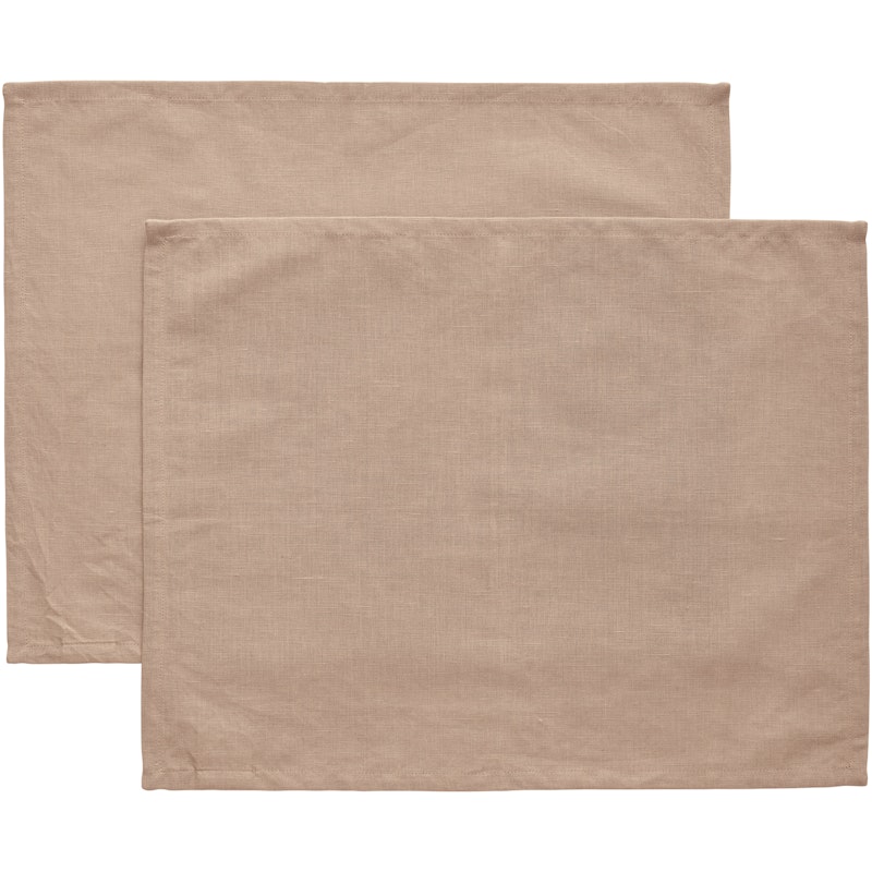 Sienna Bordstablett 35x45 cm 2-pack, Taupe