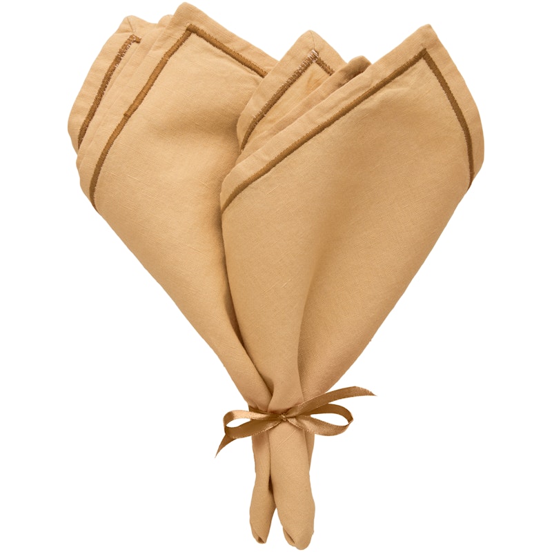 Sienna Servett 45x45 cm 2-pack, Sand