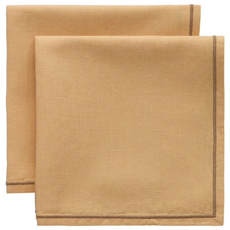 Sienna Servett 45x45 cm 2-pack, Beige
