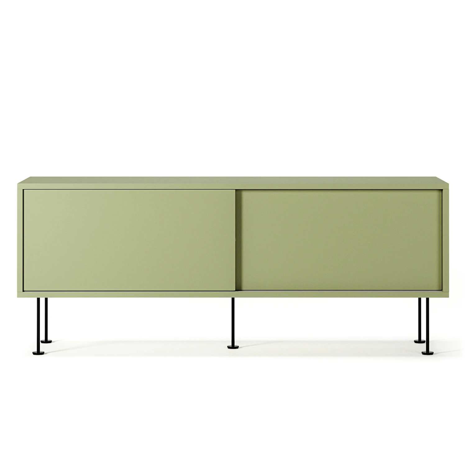 Decotique Vogue Mediab&auml;nk Med Ben 136 Cm Lint / Svart - Tv-b&auml;nkar & mediab&auml;nkar Mdf Lint - 16003208+308809