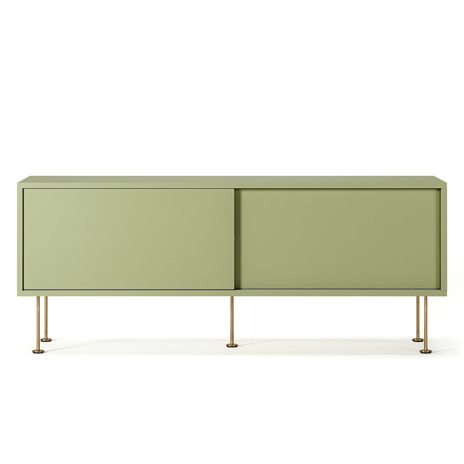 Decotique Vogue Mediab&auml;nk Med Ben 136 Cm Lint / M&auml;ssing - Tv-b&auml;nkar & mediab&auml;nkar Mdf Lint - 16003208+189665+189666