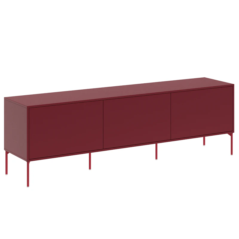 Bloc Tv-Bänk 180 cm, Garnet Red