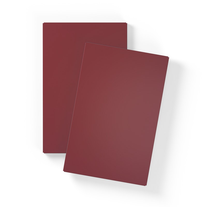 Hyllplan Till Store Skåp Med 1 Dörr 2-pack, Bordeaux