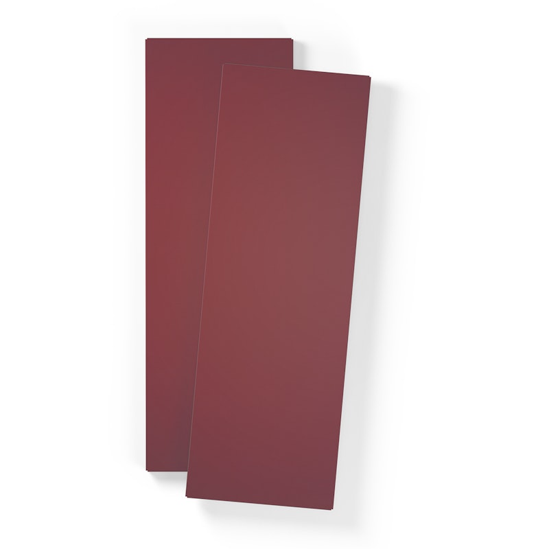 Hyllplan Till Store Skåp Med 2 Dörrar 2-pack, Bordeaux