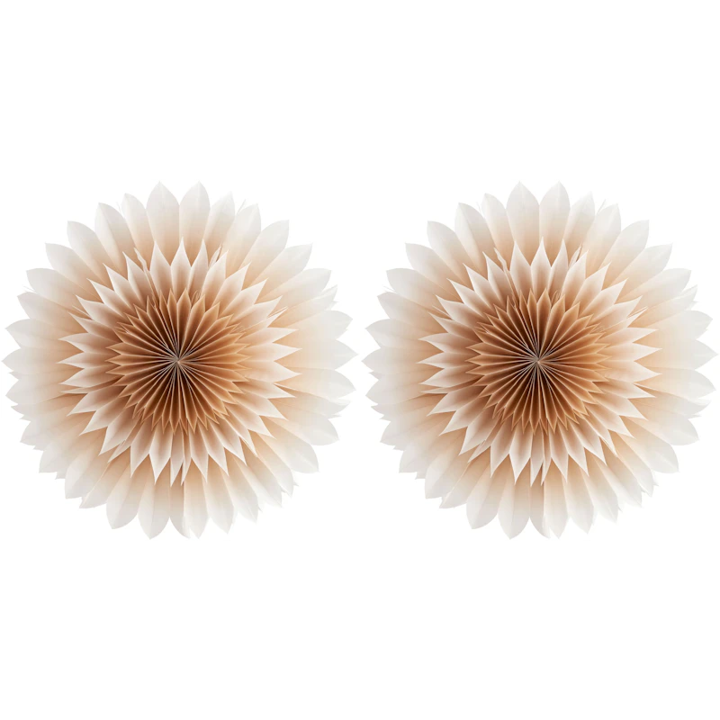 Lily Pappersstjärna 50 cm Golden Beige 2-pack