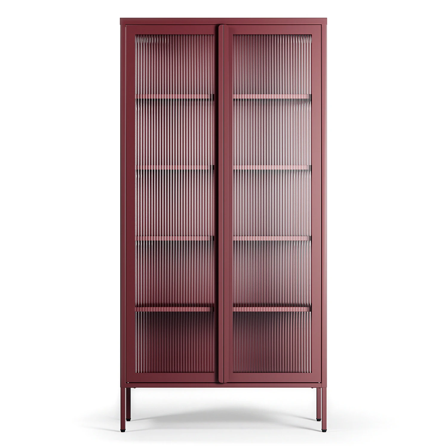 Department Store Sk&aring;p 90x180 Cm Bordeaux - Sk&aring;p & vitrinsk&aring;p Metall Bordeaux - 16003307+16003279