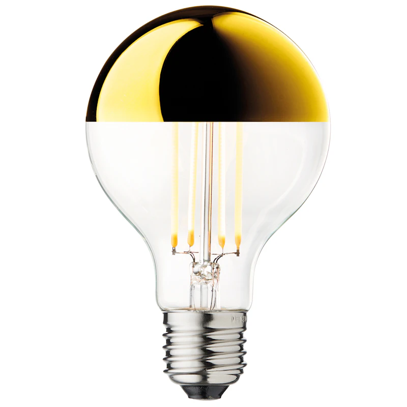 Globe Led-Ljuskälla 5W Ø8 cm, Guld