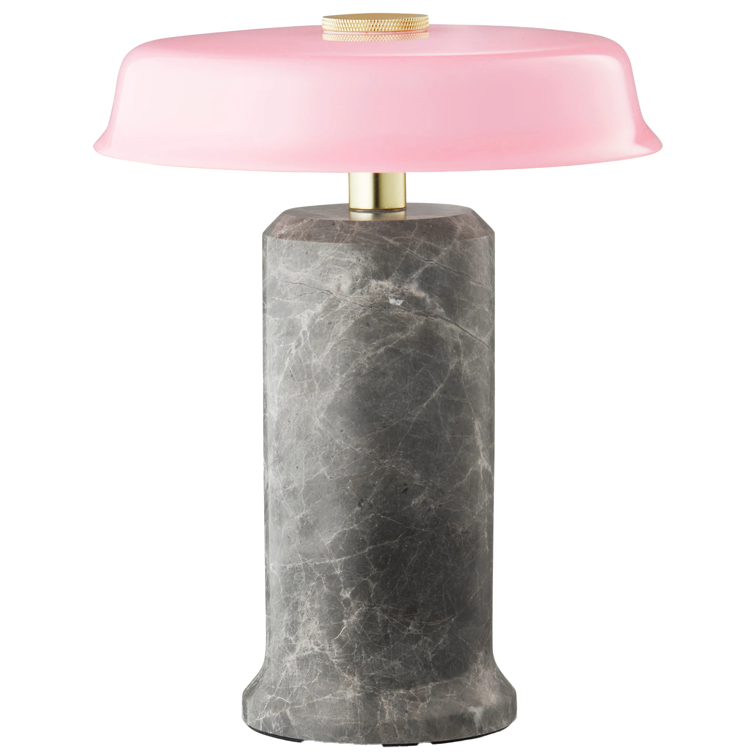 Design By Us Trip No. 2 Portabel Lampa Silver / Rose - Bordslampor Marmor Silver - 21213