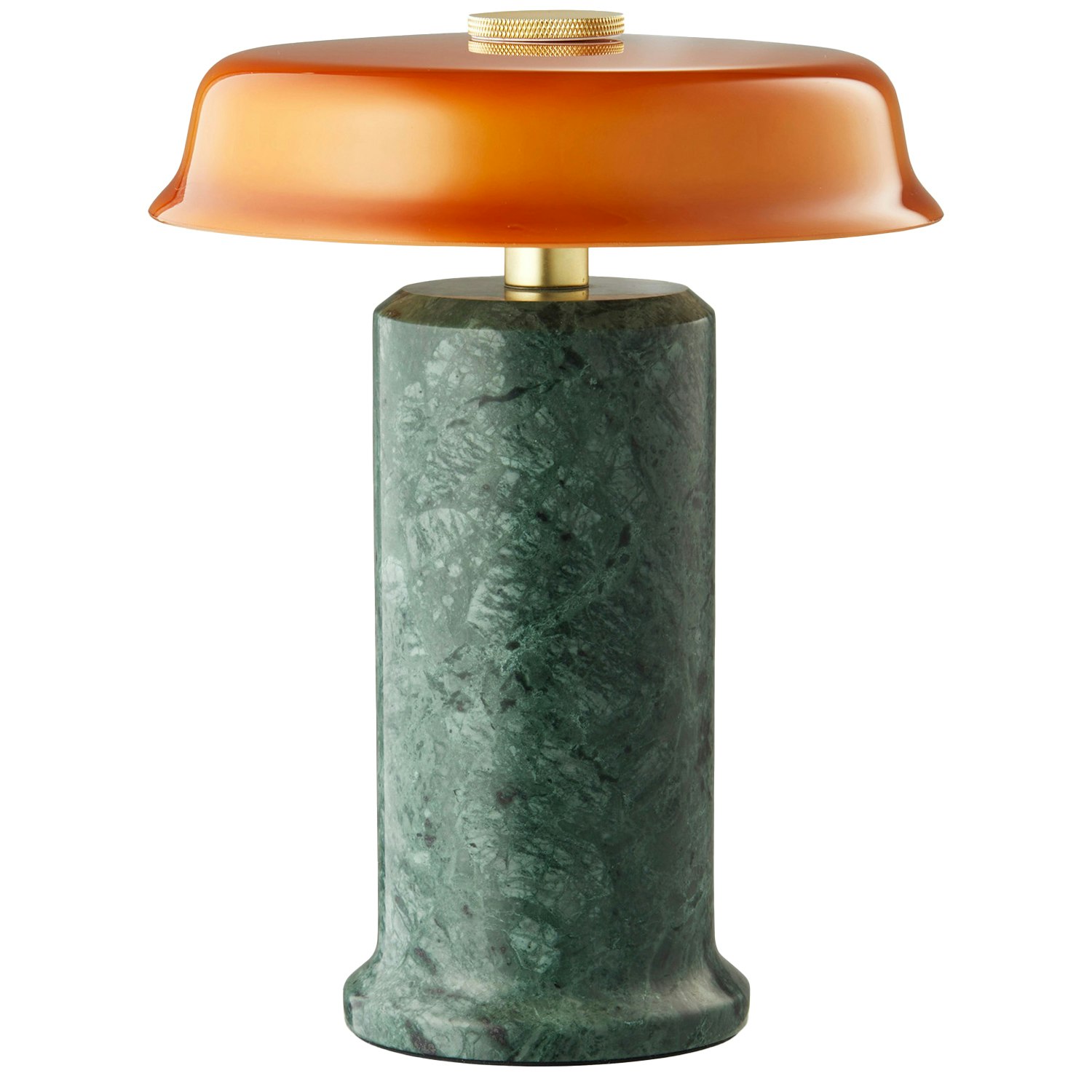 Design By Us Trip No. 2 Portabel Lampa Moss / Amber - Bordslampor Marmor Moss - 21211