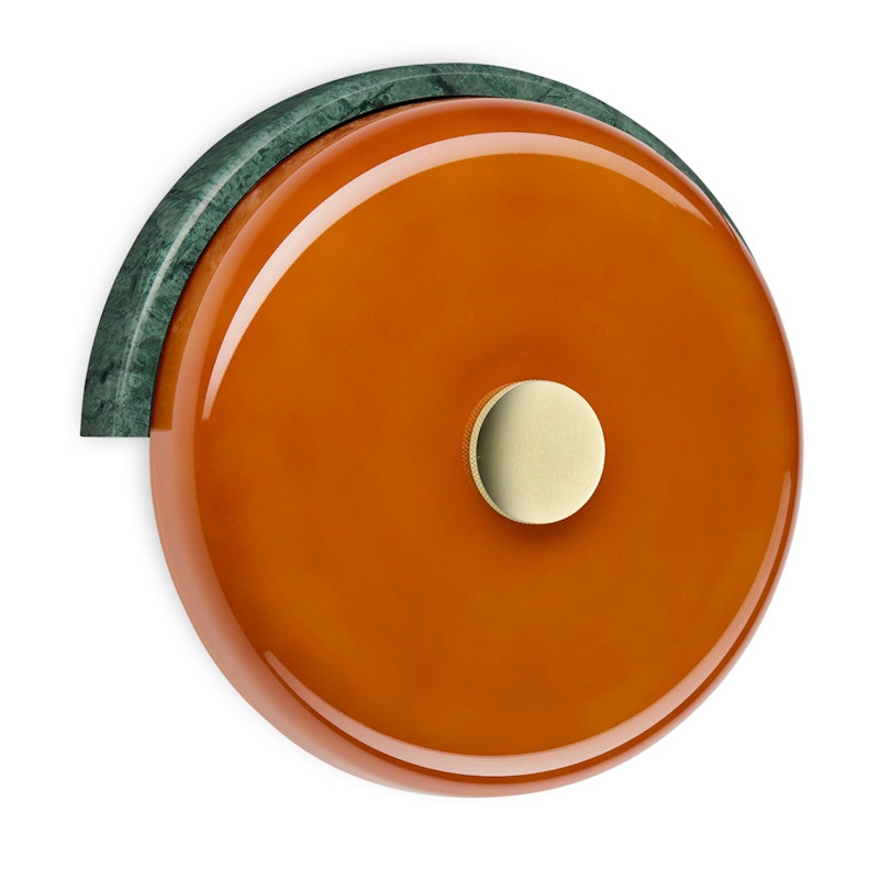 Trip Vägglampa, Marmor Moss / Amber