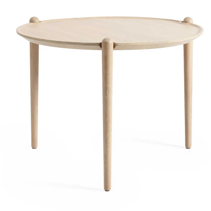 Aria Soffbord Ø60 Hög, Ljus Ek