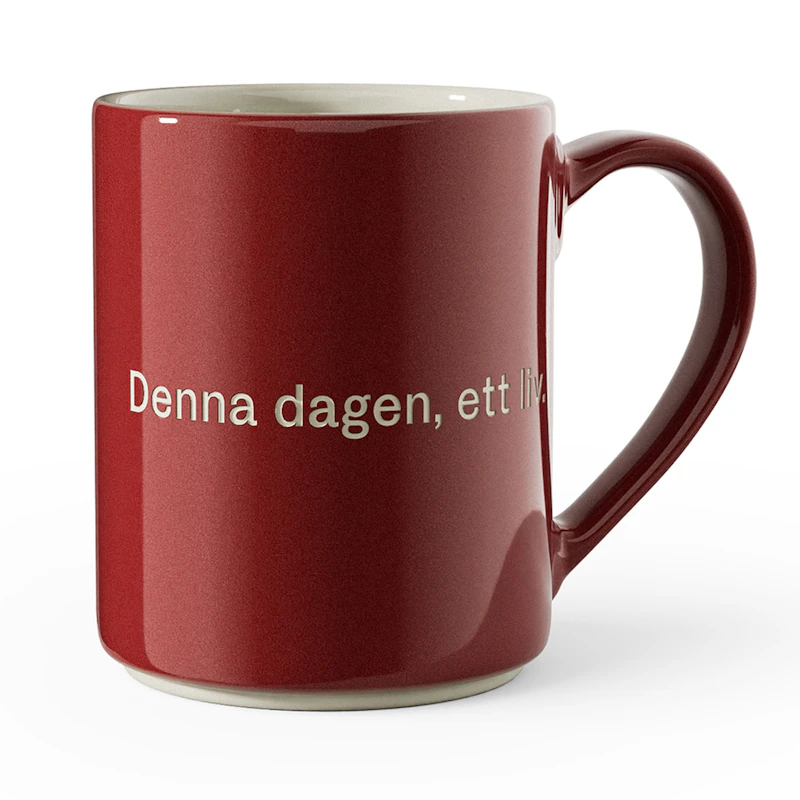 Astrid Lindgren Mugg 32, Denna Dagen, ett liv.
