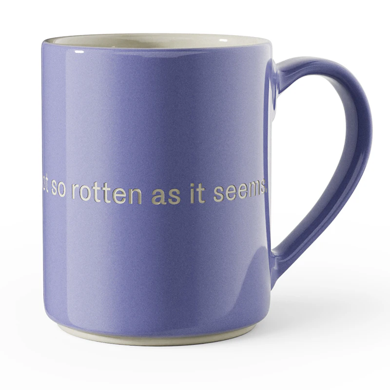 Astrid Lindgren Mugg 33, Life is not so rotten as it seems.