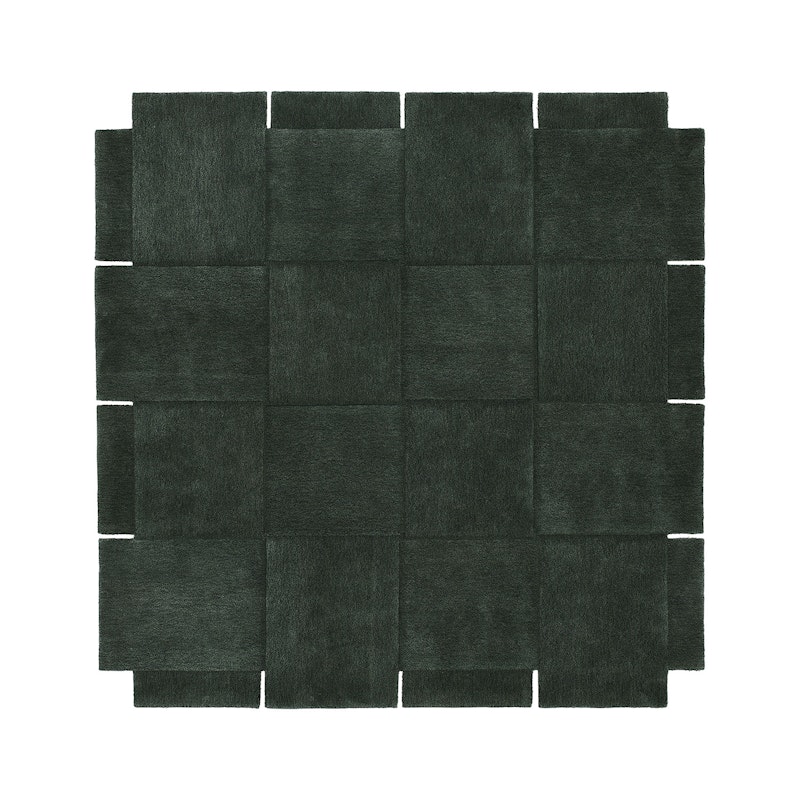 Basket Matta Grön, 245x245 cm