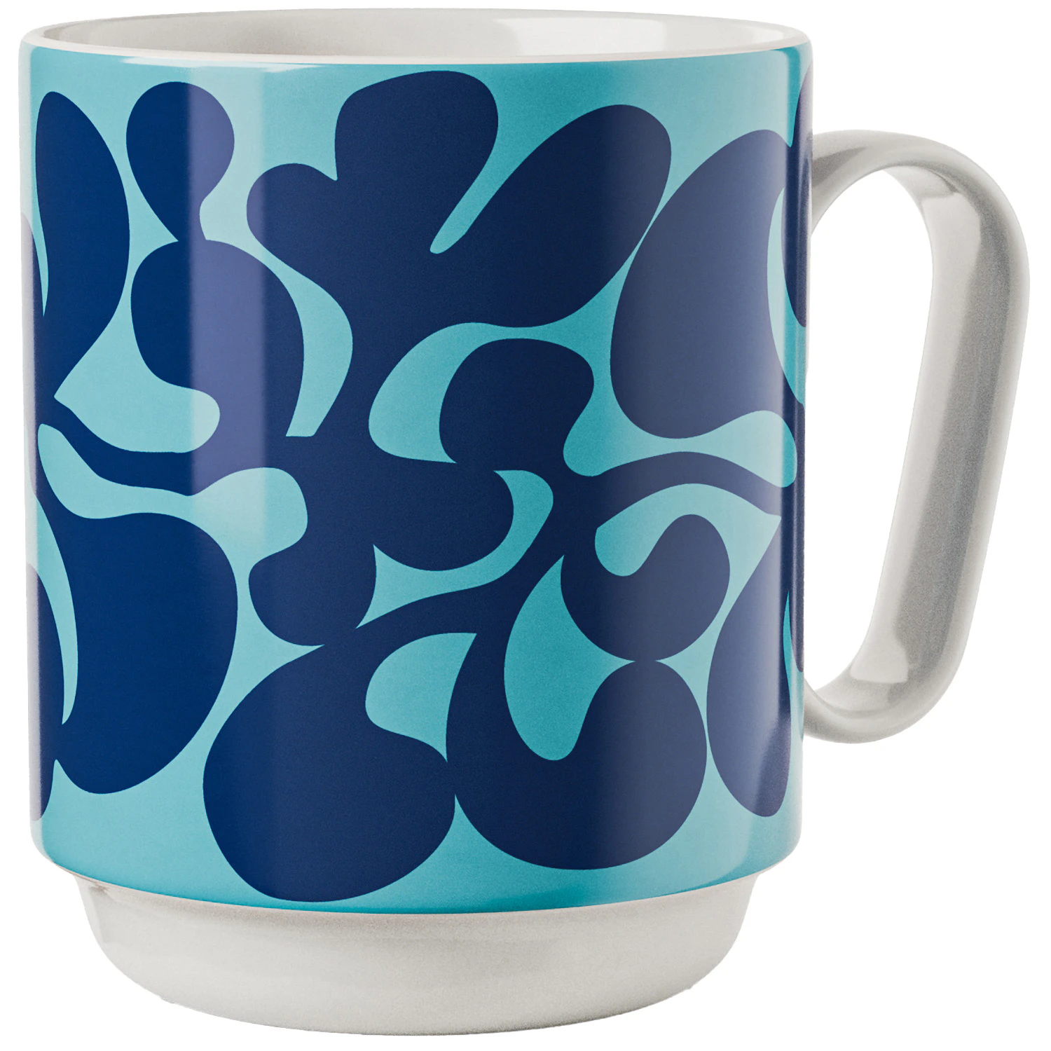 Design House Stockholm Birds 1967 Mugg 35 Cl No. 4 - Kaffekoppar New Bone Porslin Multi - 3198-1000