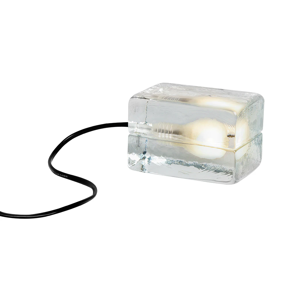 Design House Stockholm Block Lampa Mini Klar - Bordslampor Glas Klar - 1115-0000