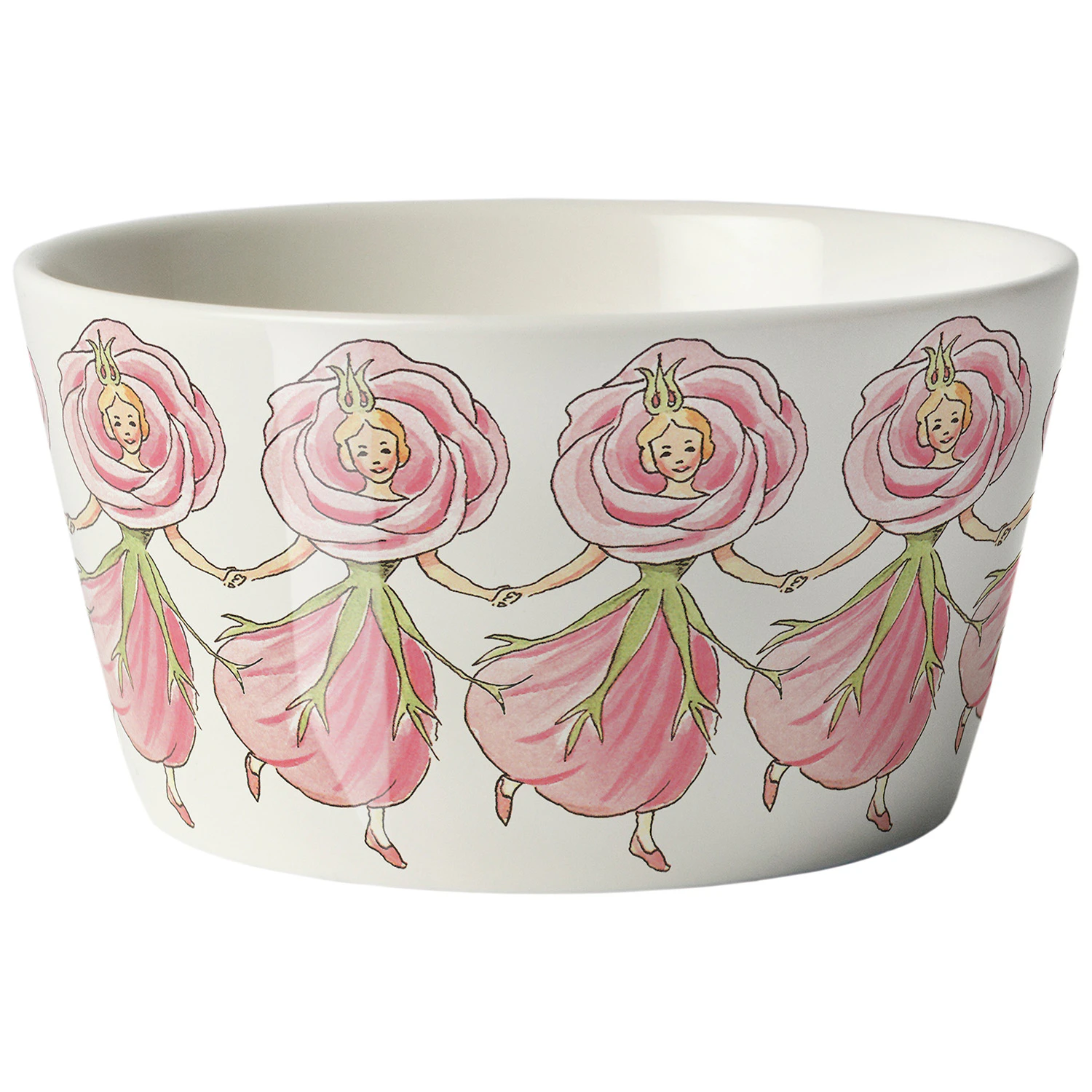 Design House Stockholm Elsa Beskow Sk&aring;l 50 Cl Rose - Dessertsk&aring;lar Benporslin Rosa - 3035-0100