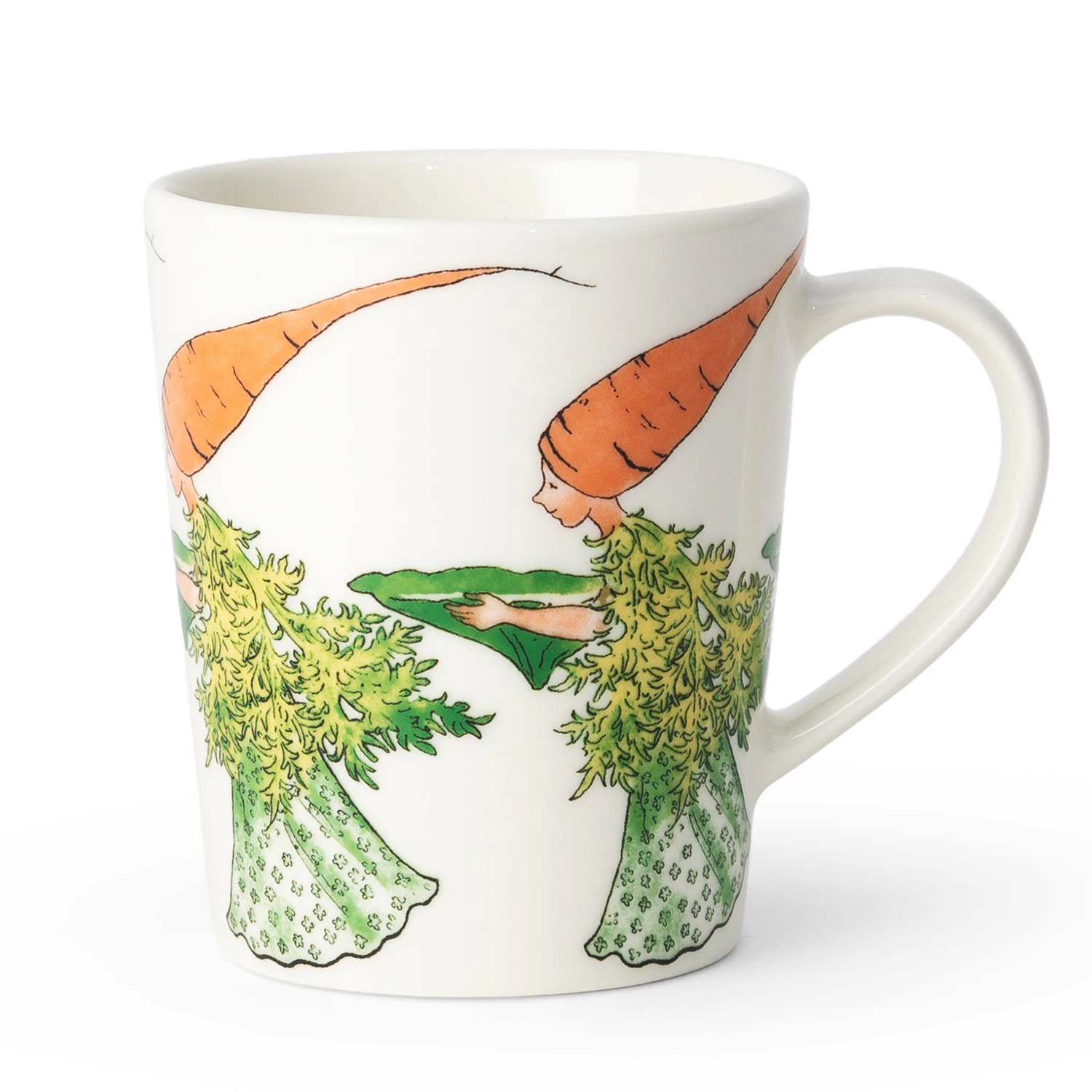 Design House Stockholm Elsa Beskow Mugg 28 Cl Carrot - Kaffekoppar Benporslin Multi - 3561-0100