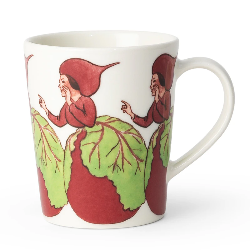 Elsa Beskow Mugg 28 cl, Mrs Beetroot