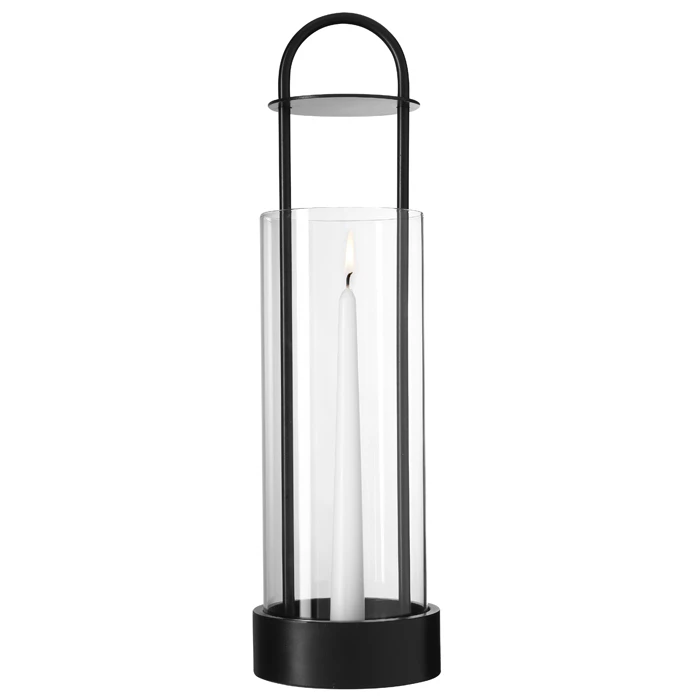 Design House Stockholm Lotus Ljuslykta Svart - Ljuslyktor St&aring;l Svart - 1211-1000