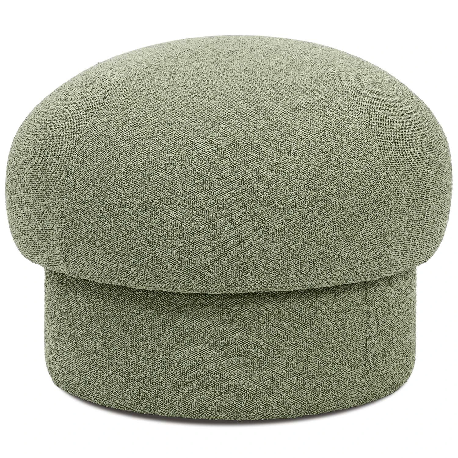 Design House Stockholm Uno Sittpuff Gr&ouml;n &Oslash;65 Cm - Sitts&auml;ckar & Sittpuffar Boucl&eacute; Gr&ouml;n - 2832-6000