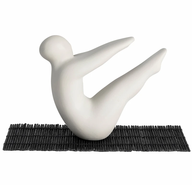 Yoga Skulptur no 2, Ljusgrå