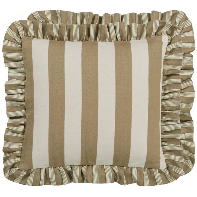 Berkeley Stripe Kudde 43x43 cm, Natural