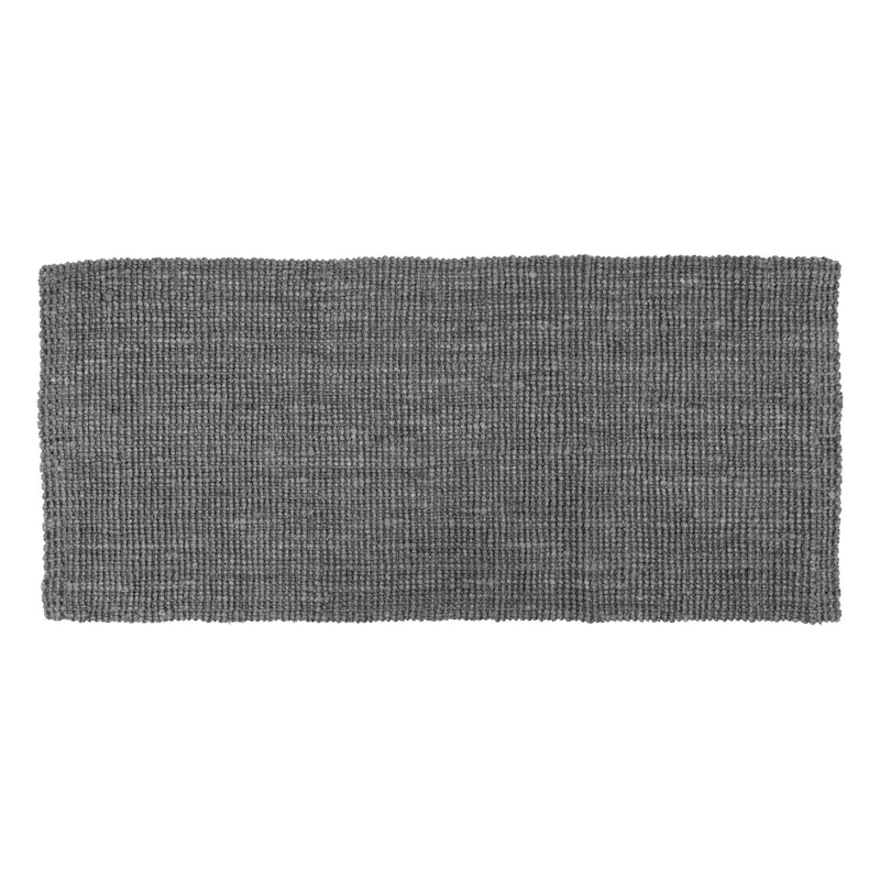 Jute Matta 80x180 cm, Lead Grey