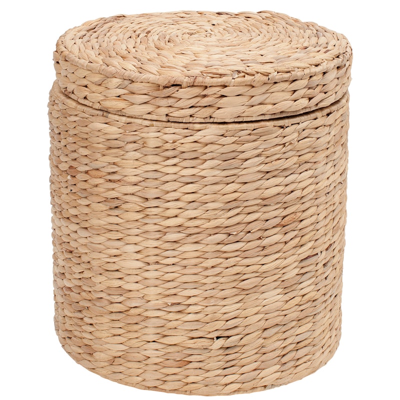 Lily Sittpuff Med Lock, Natur