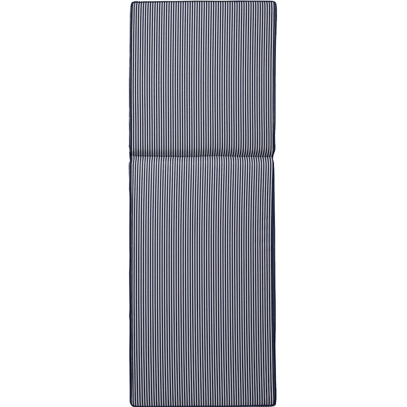 Narrow Stripe Solsängsdyna 60x186 cm, Marinblå