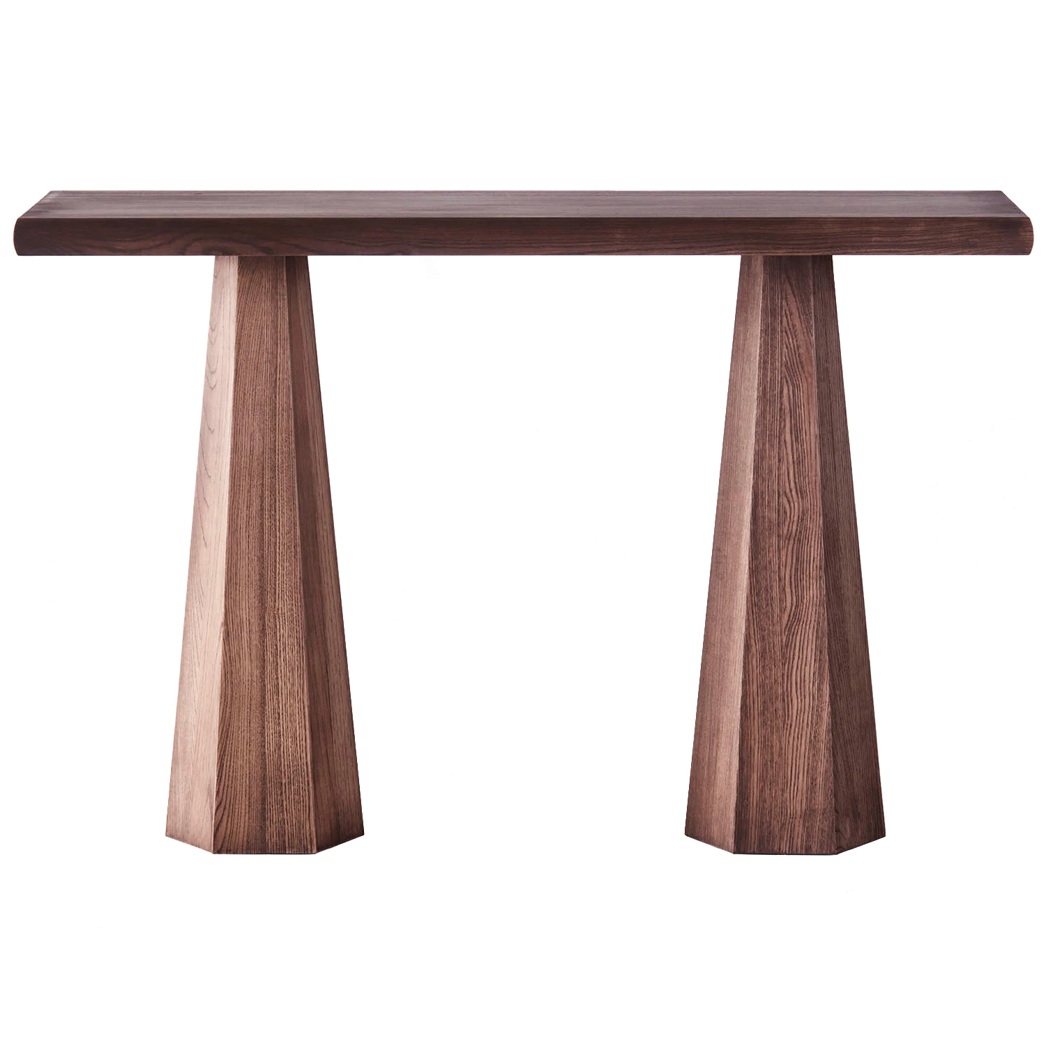 Dusty Deco Hexagon Konsolbord M&ouml;rkbetsad - Sidobord & Avlastningsbord Ask M&ouml;rkbetsad Ask - DD20000187