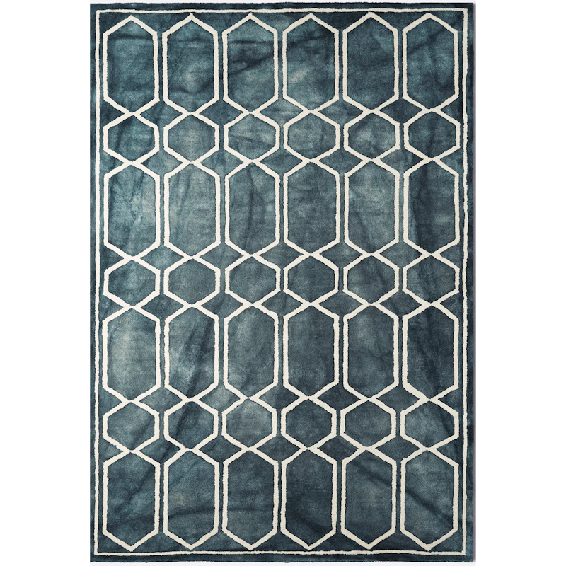 Tie Dye Ullmatta 250x350 cm, Grafit