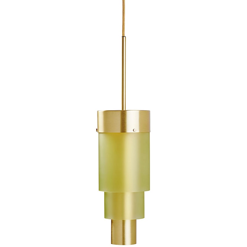 A-spire Pendel, Mässing / Sanded Olive