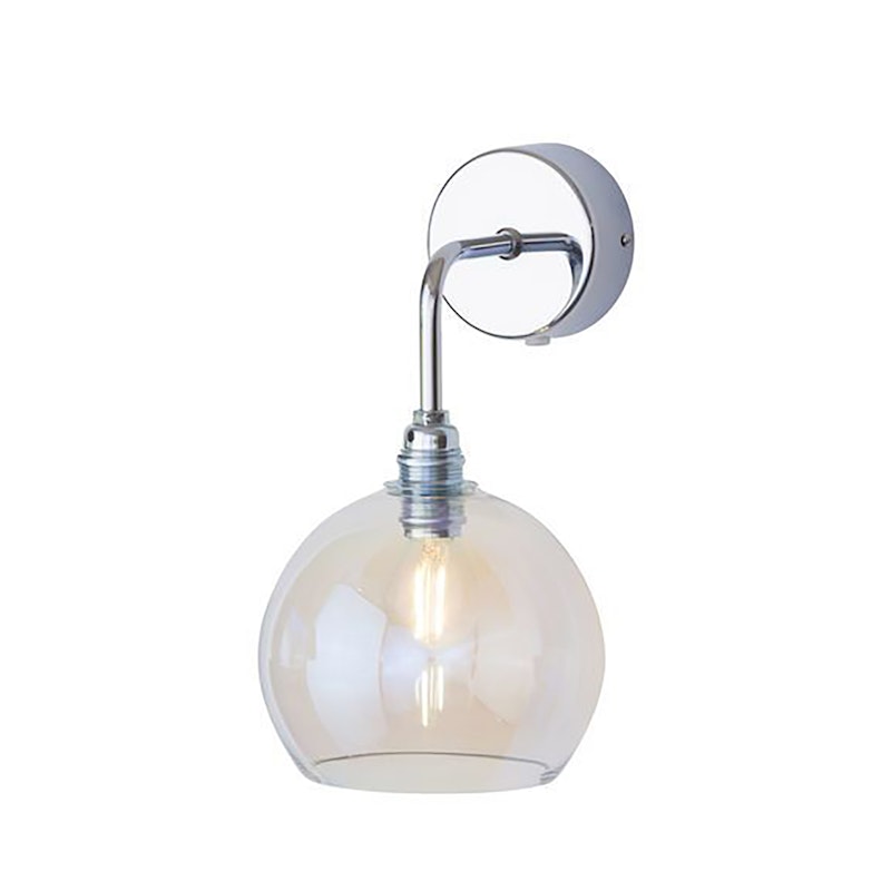 Rowan Vägglampa Ø15,5, Chameleon W Silver