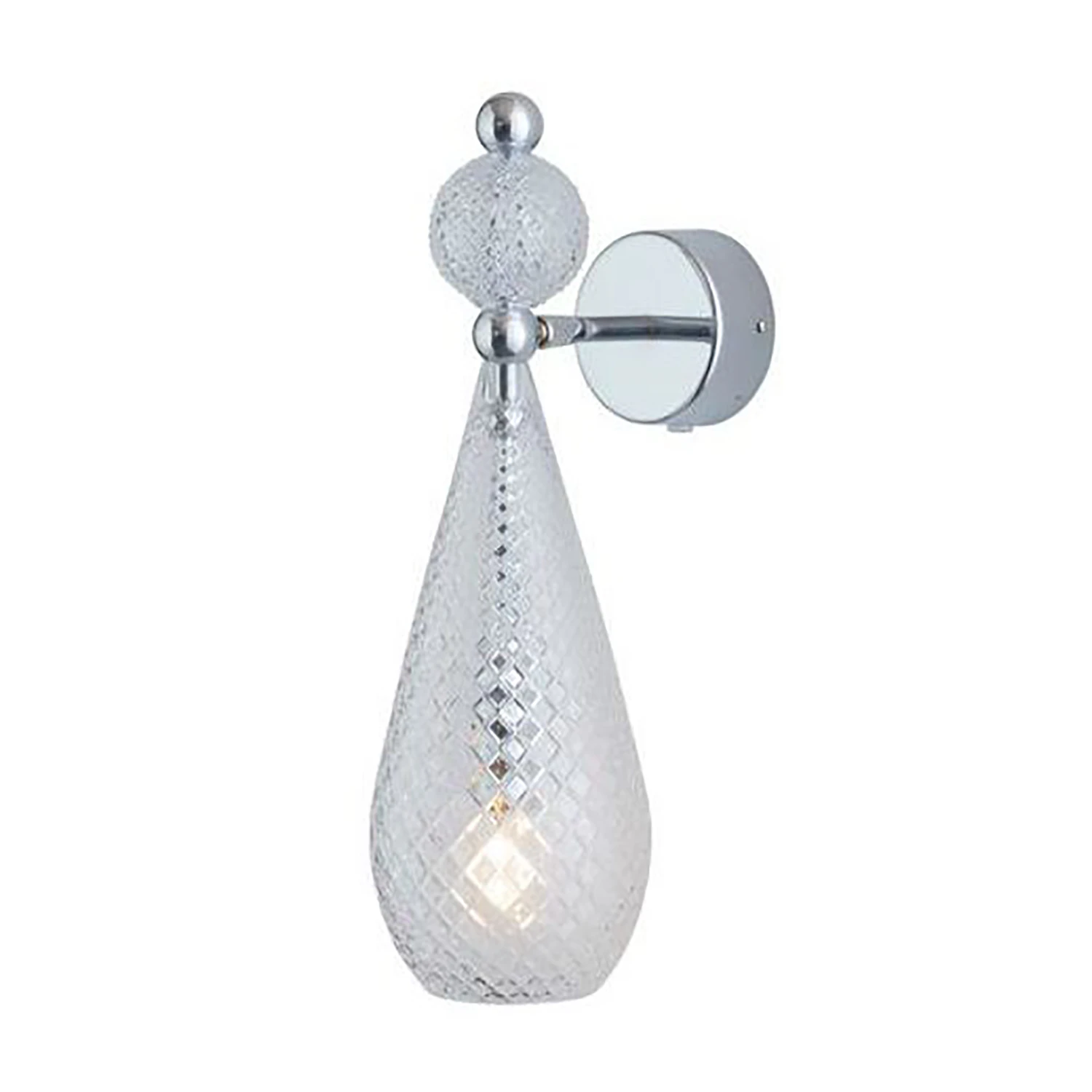 Ebb & Flow Smykke V&auml;gglampa Check / Shiny Silver - V&auml;gglampor Metall Shiny Silver - LA101136W