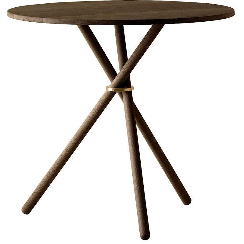 Aldric Sidobord 80 cm, Mörk Ek